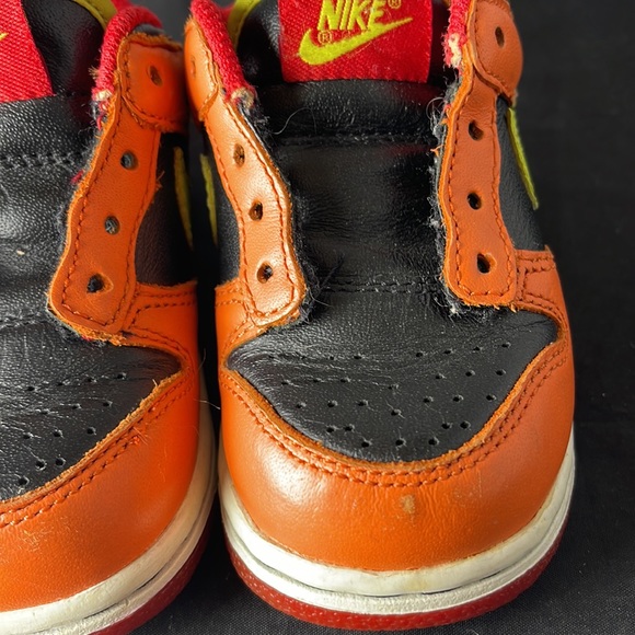 Nike DUNK LOW GS 'ORANGE BLAZE CACTUS'  Baby/Toddler Size 5C RARE - Picture 4 of 14